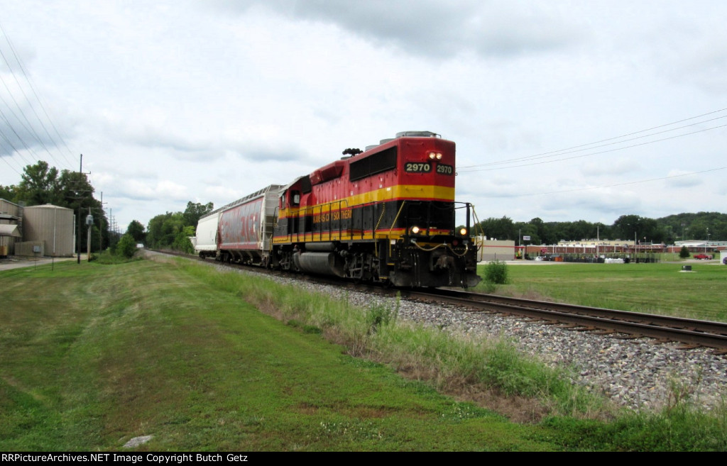 KCS 2970 thru Louisiana.....